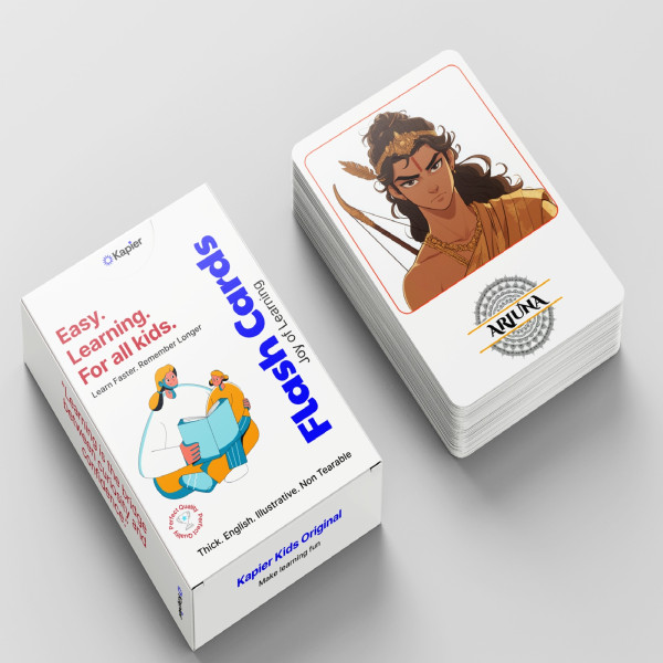 Mahabharat Characters | Flash Cards | FC007