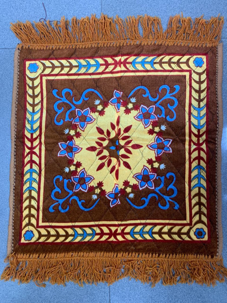 Aasan | Pooja Mat | Velvet - Small