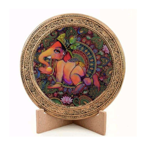 Gaumaya Craft | Wall Hanging | Laminate | Artistic Ganesha | GC022