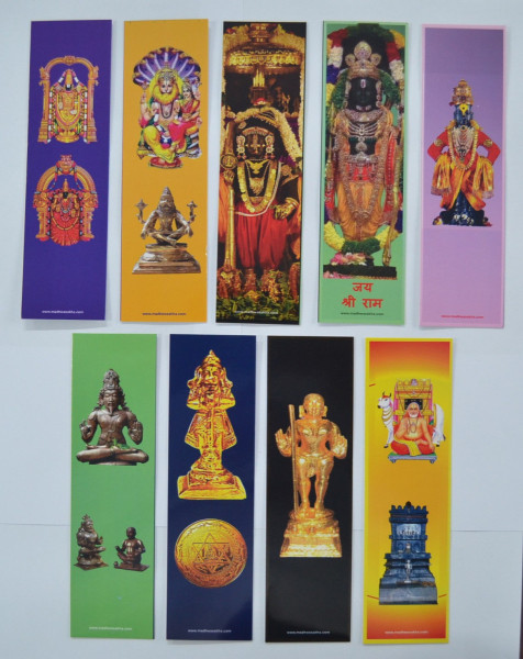 Sanatani Bookmarks - Hindu Gods (Set of 9)