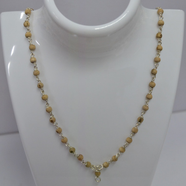 Silver Tulsi Mala | Small | SI002