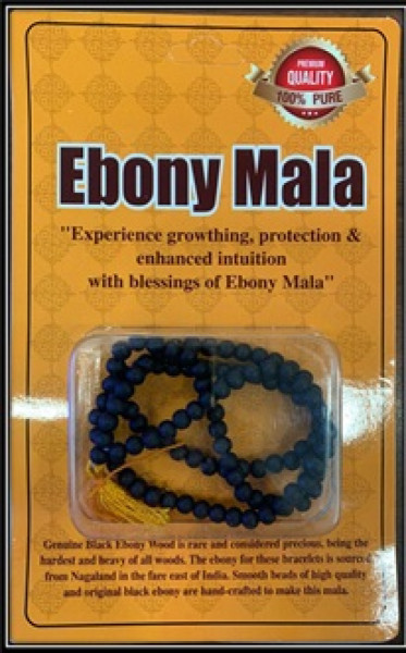 Karungali Mala - 108 + 1 Beads - 6 MM