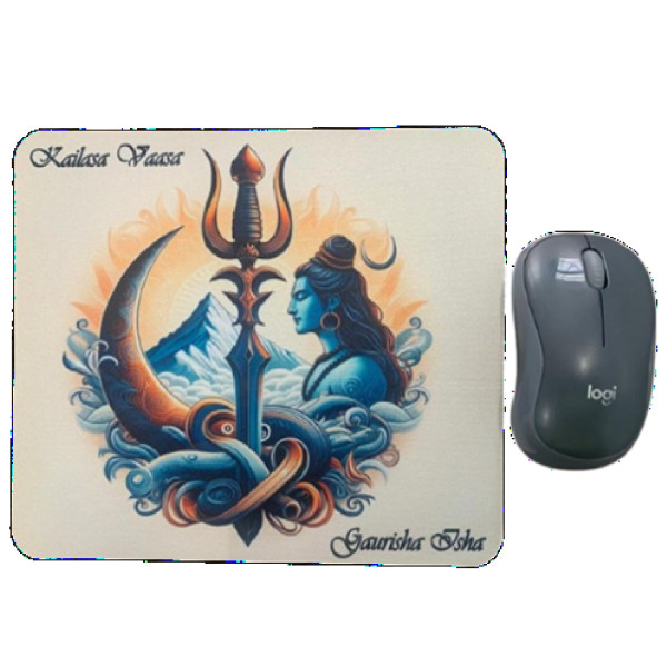 Kailasa Vaasa Gaurisha Isha - Mouse Pad - MP004
