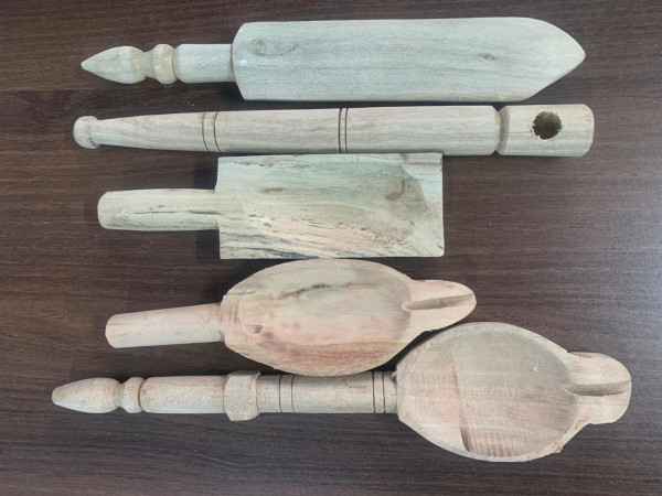 Kaashta Patra - 5 Piece Set - Wood