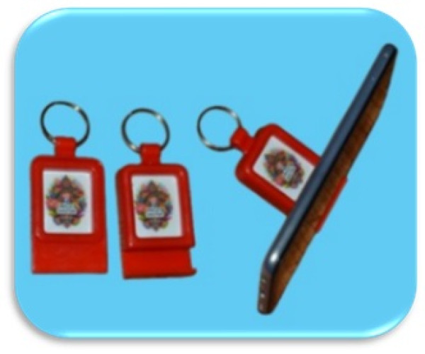 Key Chains with Mobile Stand | Proud Sanatani | Pack of 2 | KC005