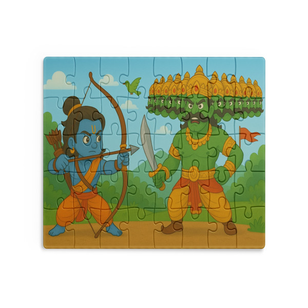 Rama and Ravana Puzzle | Kids Learning Puzzle | PZ008