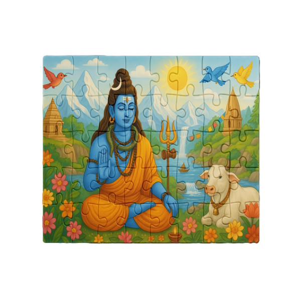Lord Shiva Puzzle | Kids Learning Puzzle | PZ005