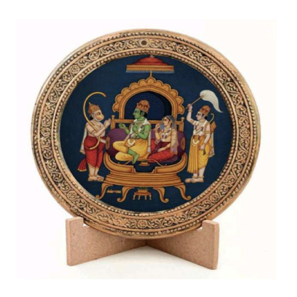 Gaumaya Craft | Wall Hanging | Laminate | Shri Rama Pattabhisheka | GC029