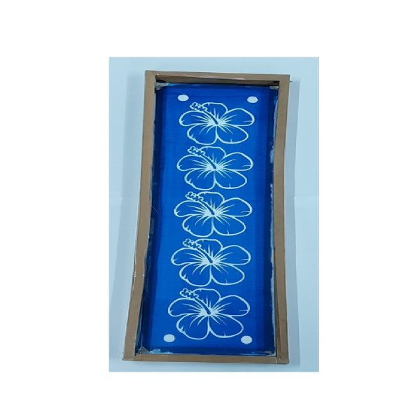 Stencil Rangoli | Wooden Frame | 17" x 5" | SR014