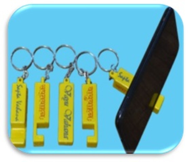 Key Chains with Mobile Stand | Vayu Vahana  | Pack of 2 | KC003